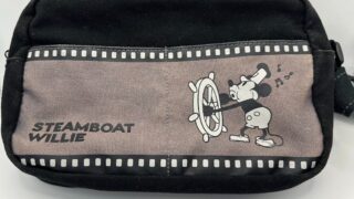 【ディズニーコレクション#002】蒸気船ウィリーのかばん①：一目惚れしたレトロなデザインを紹介 