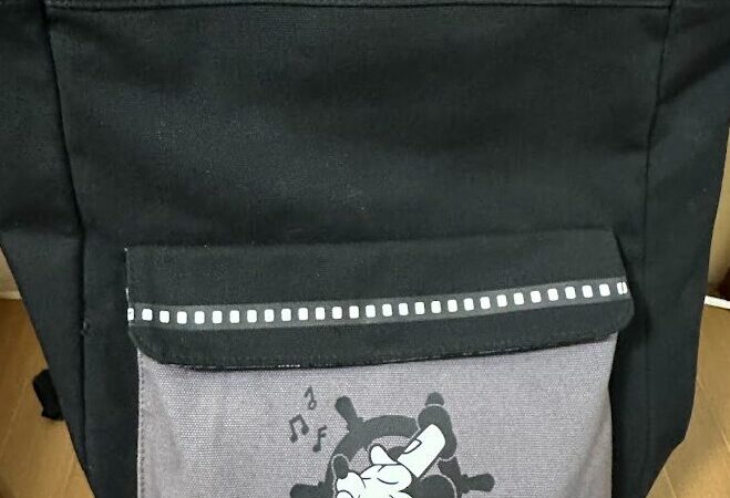 【ディズニーコレクション#003】蒸気船ウィリーのリュックサック！意外な収納力とデザインを紹介 