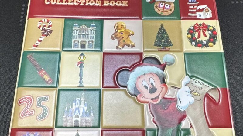 2025年クリスマス仕様スーベニアメダルブック、ポケット全て制覇！ 